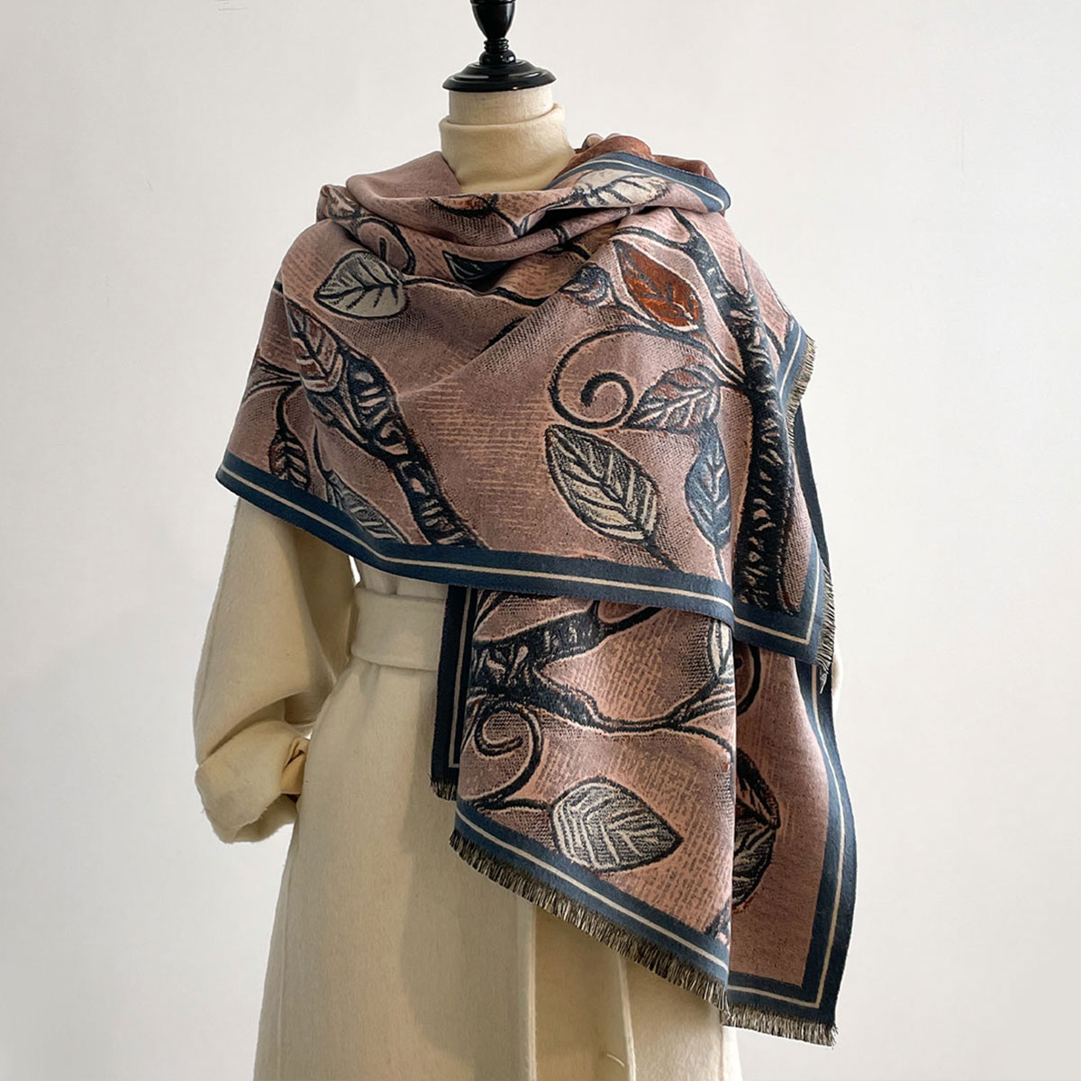 Cashmere Pashmina Wrap - Luxury Winter Scarf Women Soft Cashmere