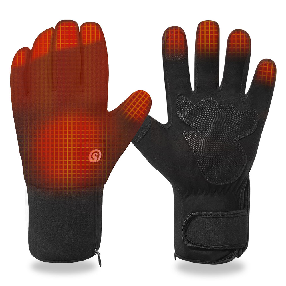 Touch Screen Gloves - Winter Electric Heated Gloves With Battery