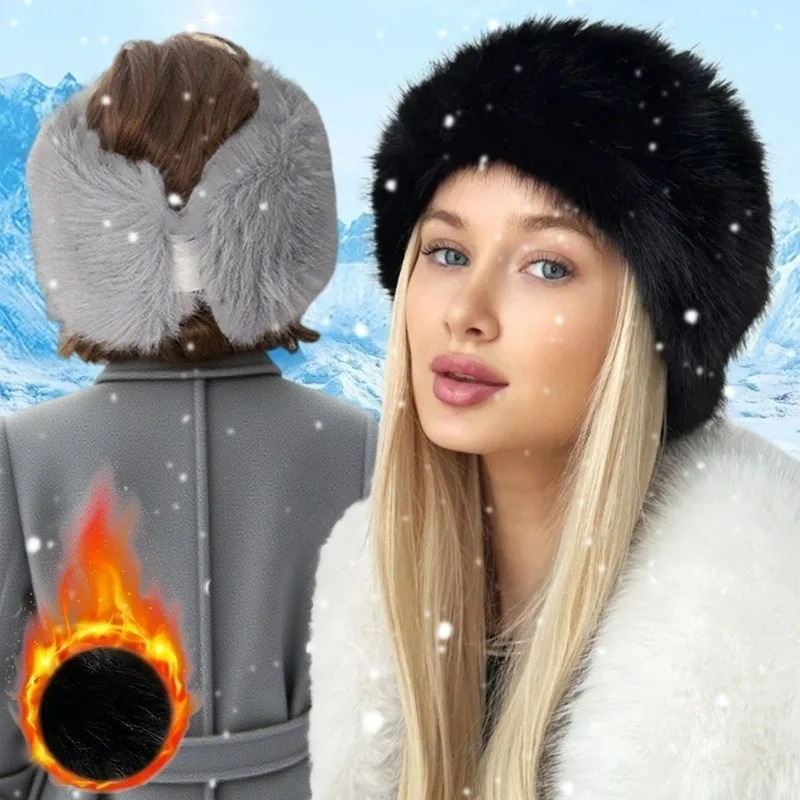 Wide Band Fur Headband Winter  - огляд і ціна Fleece Ear Warmer Band