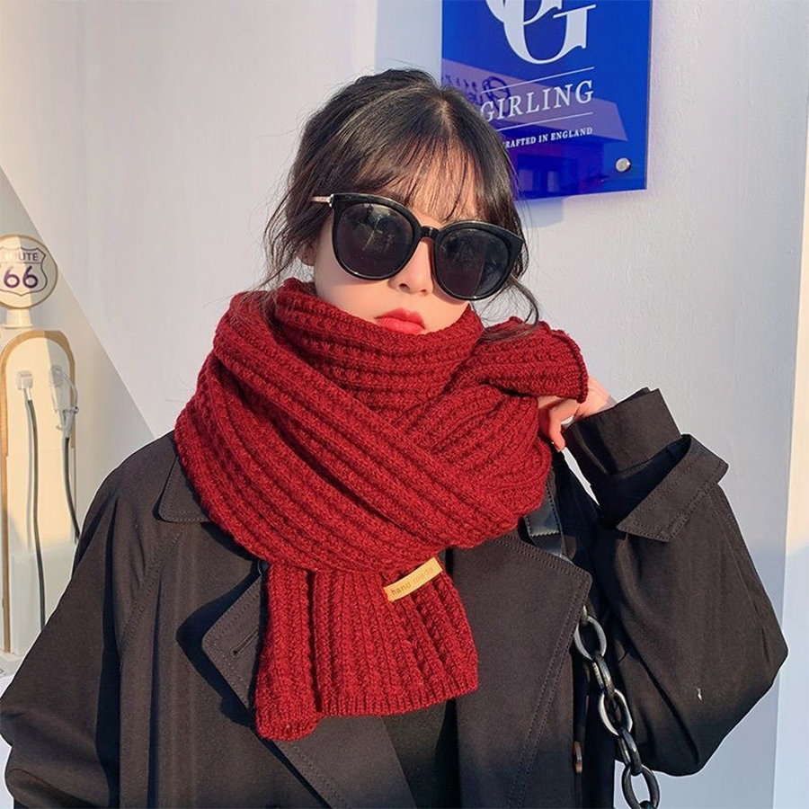 Thick Cable Knit Warm Cashmere - огляд і ціна Wool Scarf Men
