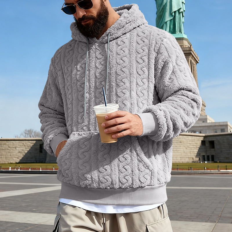 Men's Fleece Hoodie Winter War - огляд і ціна Sherpa Hoodie Fleece