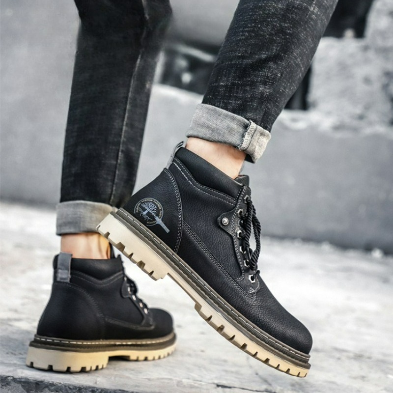 Men's Boots High-Top Casual Sh - огляд і ціна Waterproof Winter Boot
