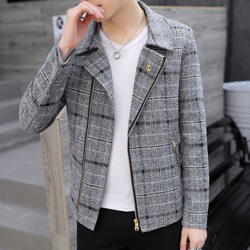 Men's Short Wool Blend Peacoat - огляд і ціна Wool Coat Peacoat