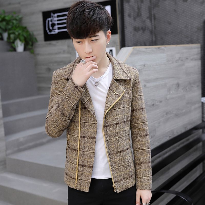 Men's Short Wool Blend Peacoat - огляд і ціна Wool Coat Peacoat