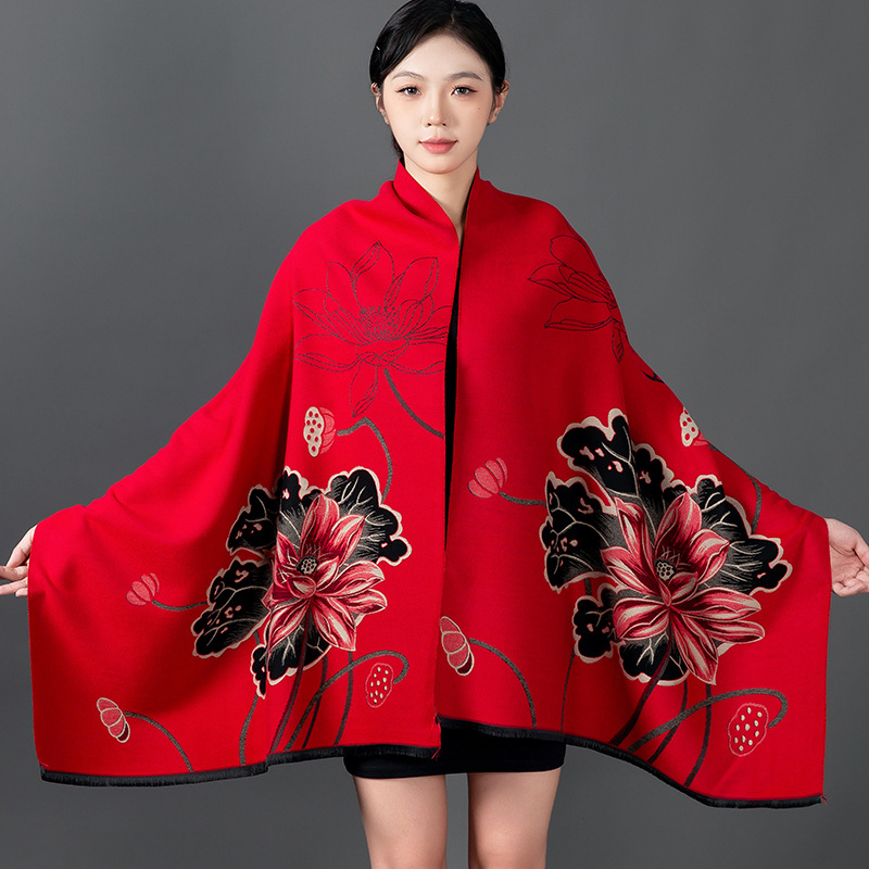 Women Winter Shawl Cashmere Sc - огляд і ціна Cashmere Pashmina Wrap