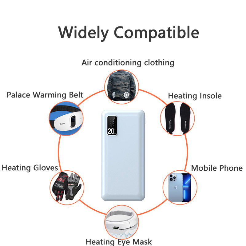 7.4V DC Heated Vest Power Bank - огляд і ціна Heated Vest Battery