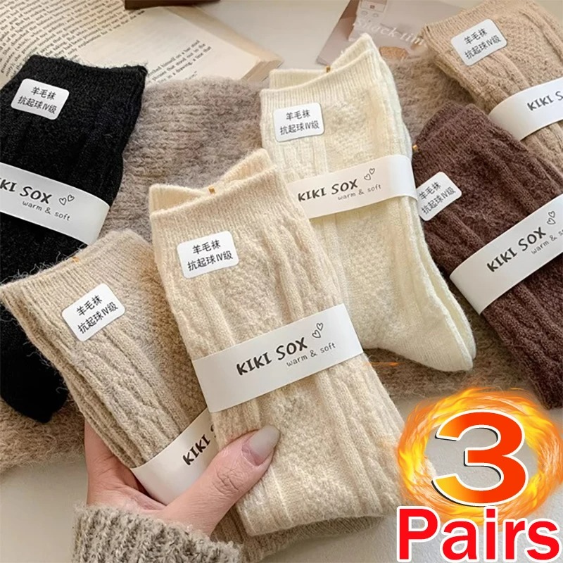 3pairs Cashmere Wool Socks for - огляд і ціна Thermal Sock Wool