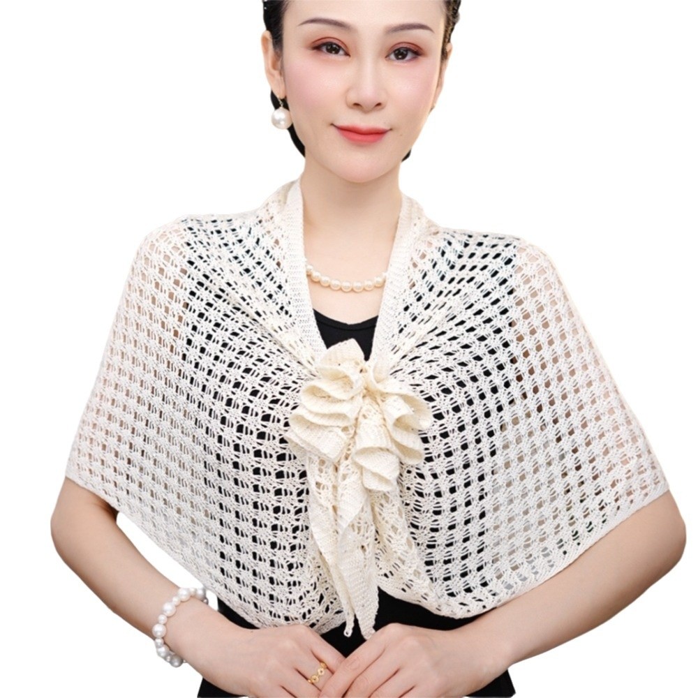 Sparkly Design Hollow Out Card - огляд і ціна Shawl Wrap Winter