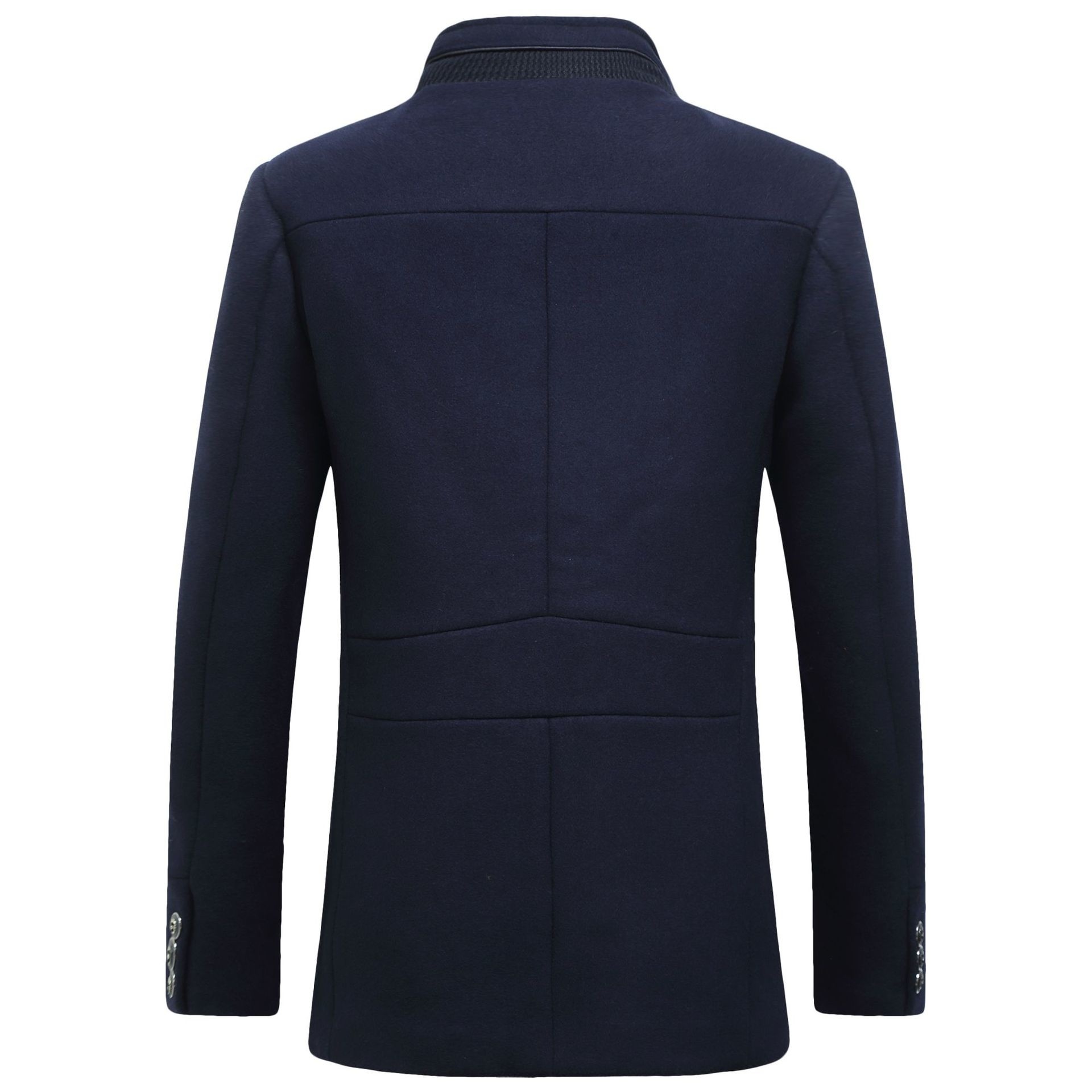 Fashion Men's Wool jacket Clas - огляд і ціна Wool Coat Peacoat