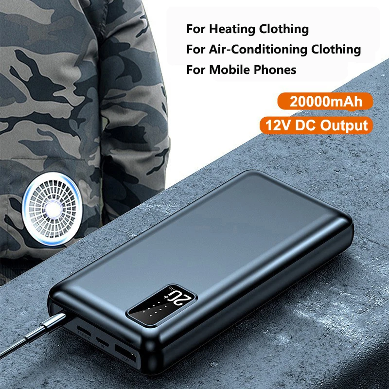 JayoWade 12V DC Output Power B - огляд і ціна Heated Vest Battery