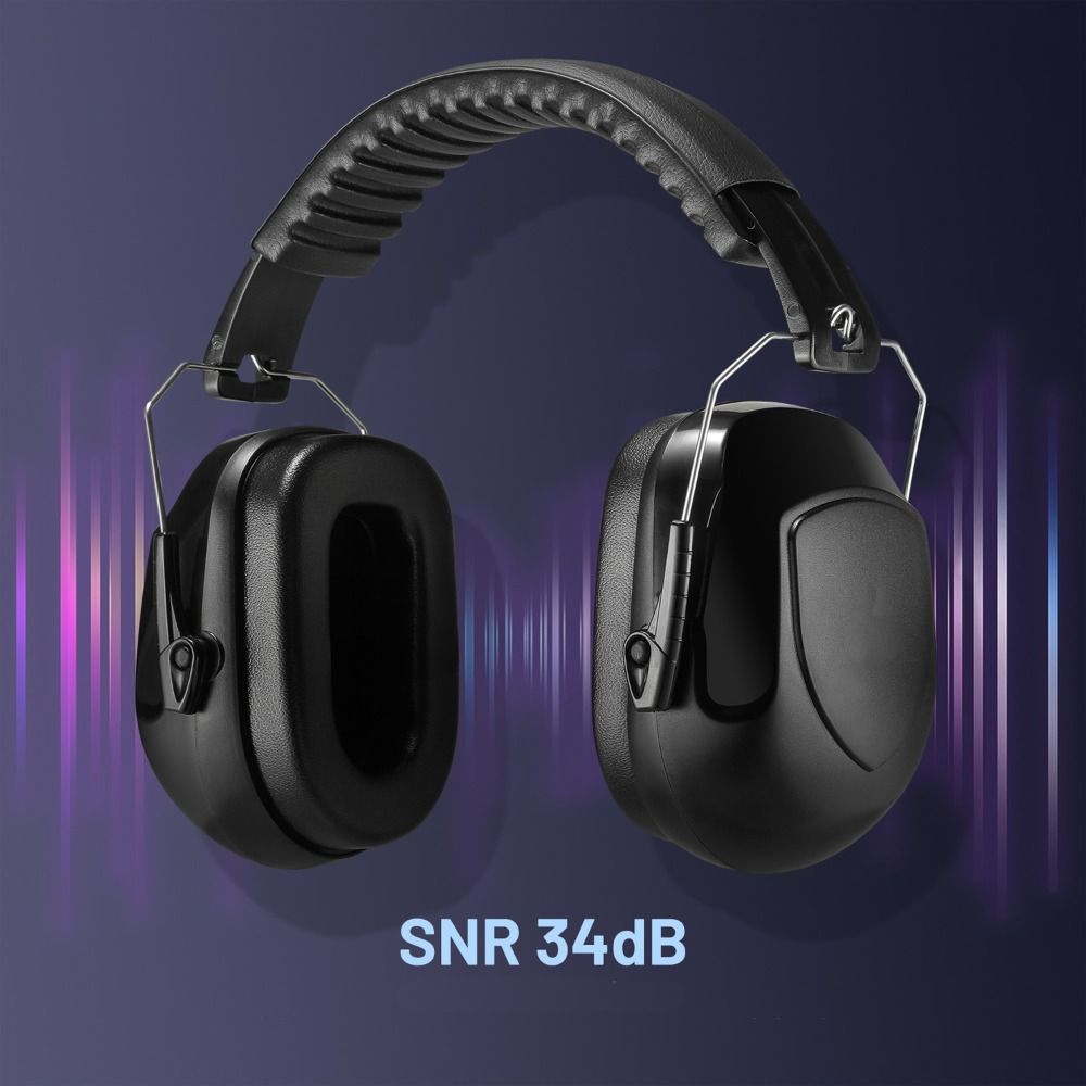 SNR-34dB Adjustable Head Earmu - огляд і ціна Earmuffs Foldable