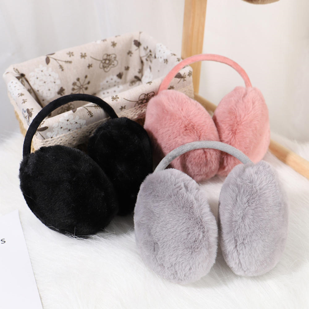 Winter Ear Muffs Fluffy Women  - огляд і ціна Earmuffs Foldable