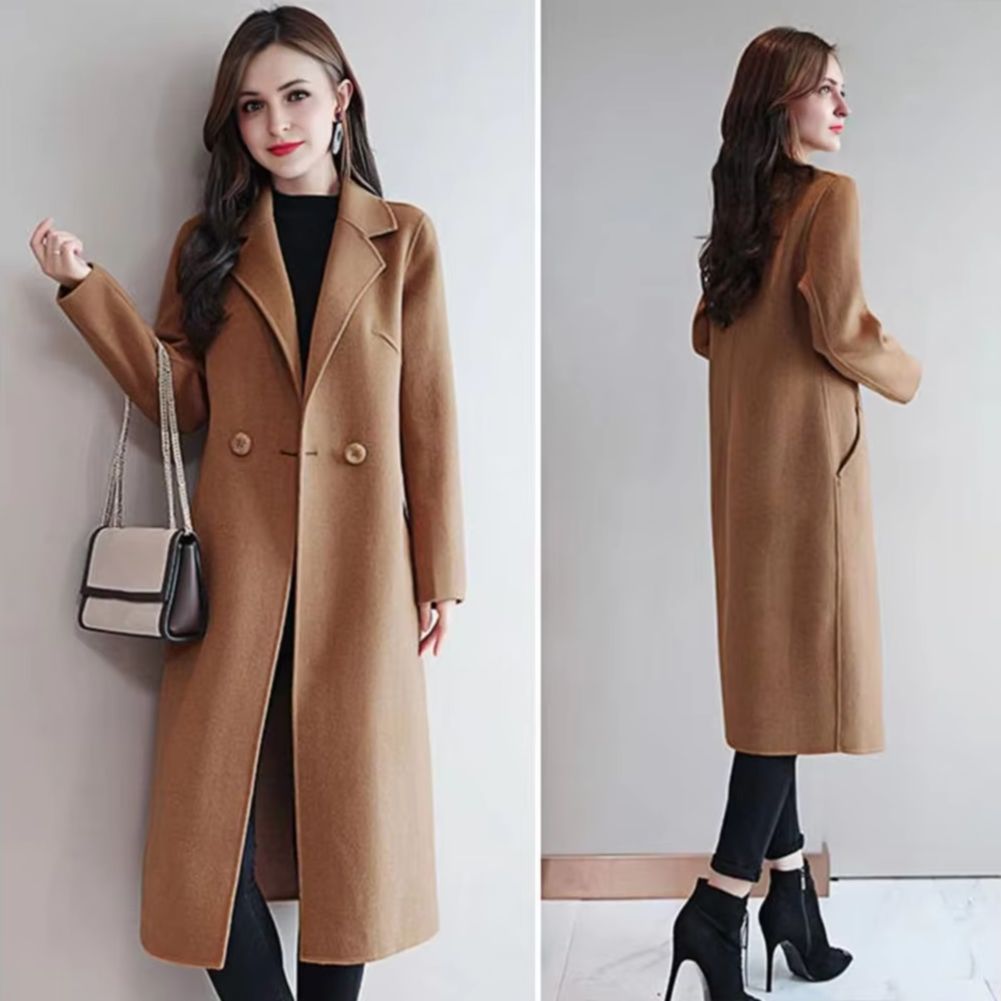 2025 Elegant Women Woolen Coat - огляд і ціна Wool Coat Peacoat