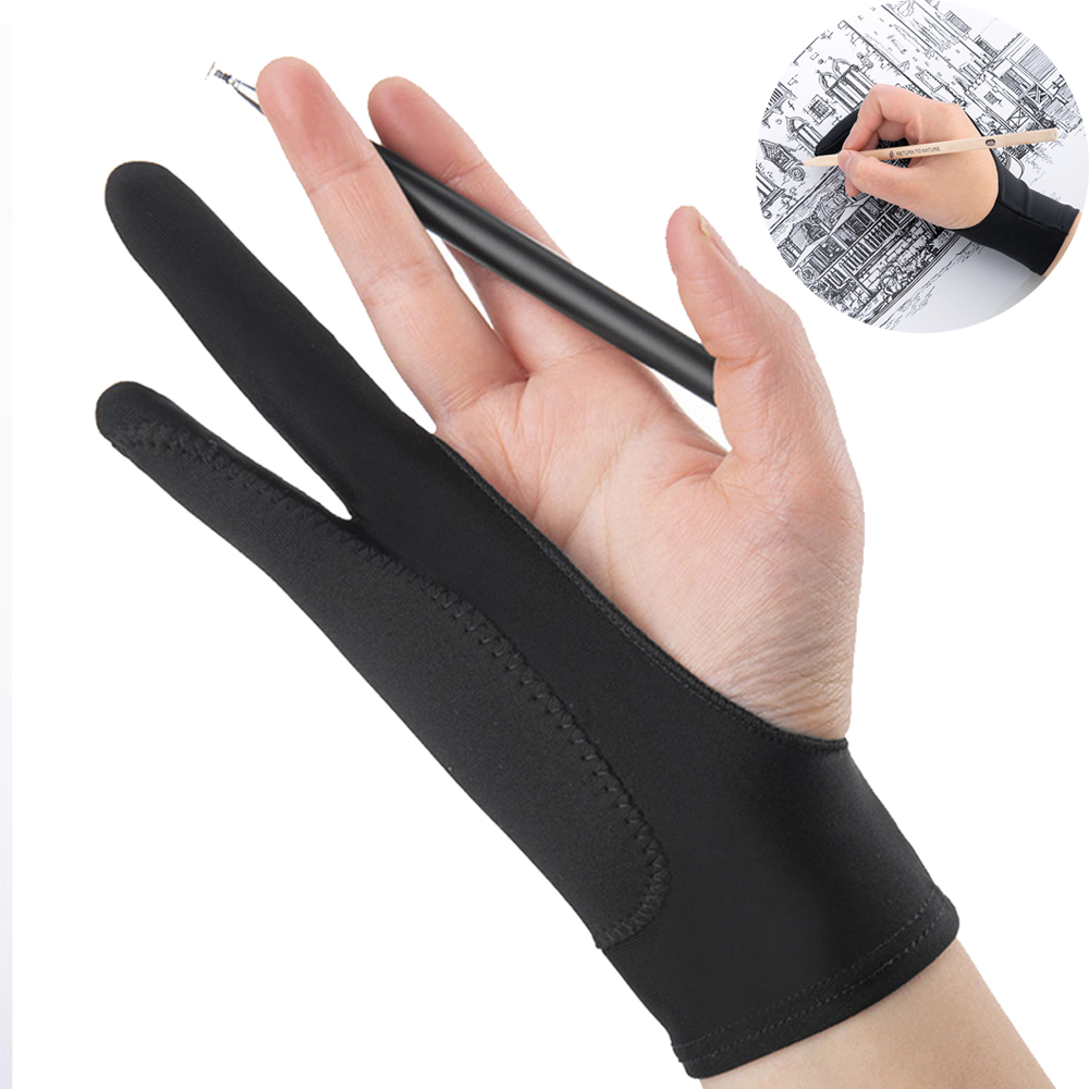 1PC Two-Finger Hand Painting G - огляд і ціна Touch Screen Gloves