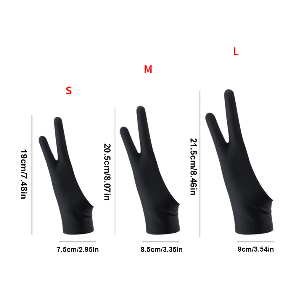 1PC Two-Finger Hand Painting G - огляд і ціна Touch Screen Gloves