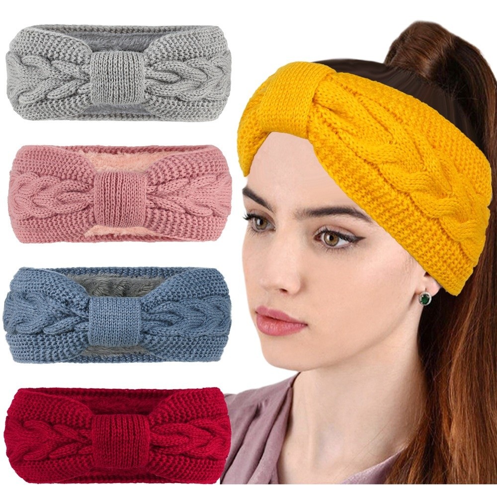 Winter Knitted Women Headbands - огляд і ціна Winter Headband Fleece