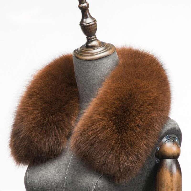 Winter Natural Fox Fur Scarf S - огляд і ціна Shawl Wrap Winter