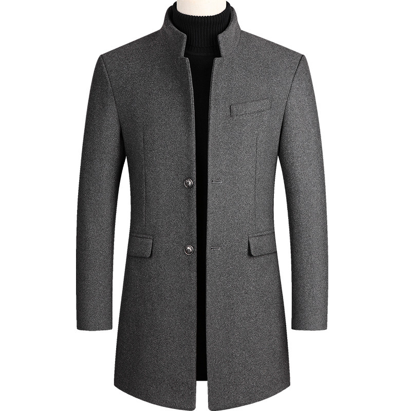 2025 New Extra Long Wool Trenc - огляд і ціна Wool Coat Peacoat