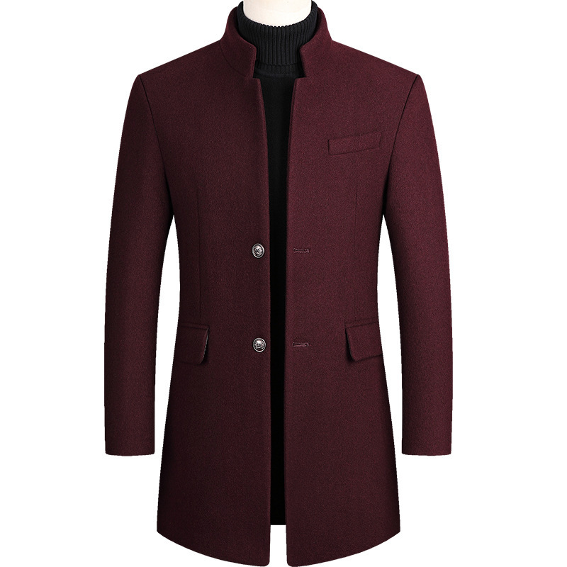 2025 New Extra Long Wool Trenc - огляд і ціна Wool Coat Peacoat