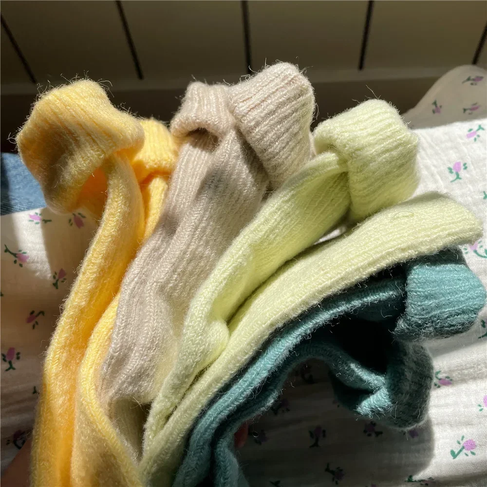 Solid Color Women Winter Thick - огляд і ціна Thermal Sock Wool