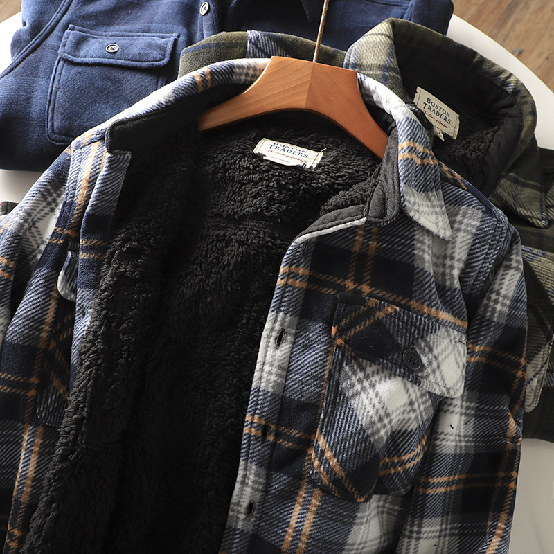 Men's Plaid Flannel Shirt Warm - огляд і ціна Flannel Shirt Lined