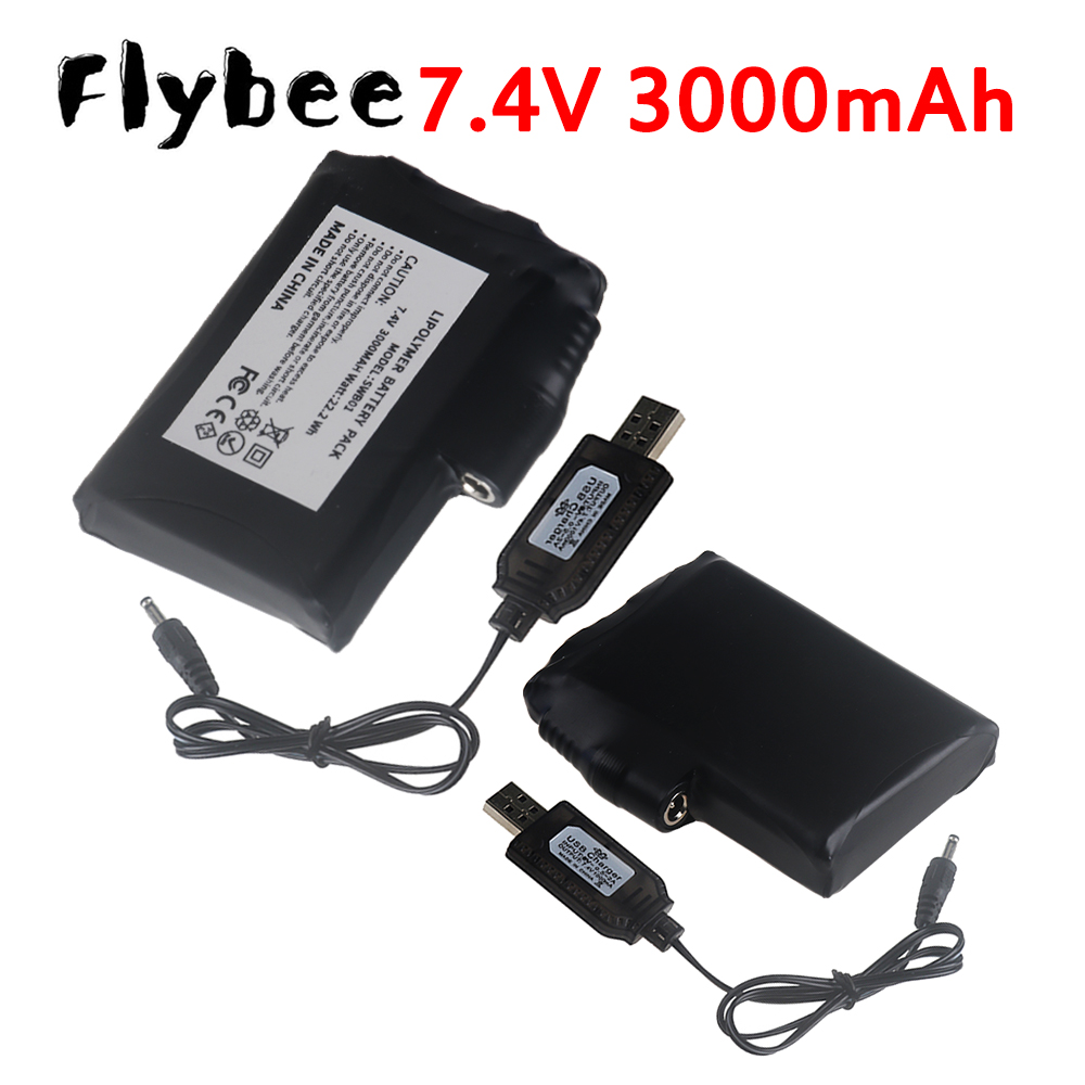 7.4V Li-Polymer 3000mah Batter - огляд і ціна Heated Vest Battery