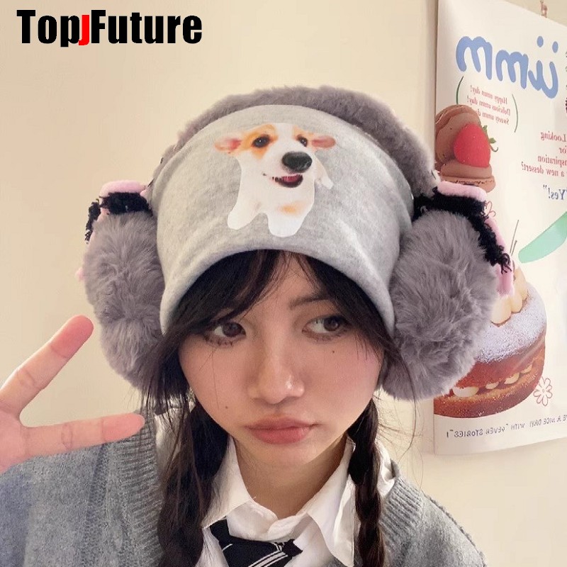 Harajuku Y2k Cute Sweet Lolita - огляд і ціна Earmuffs Foldable