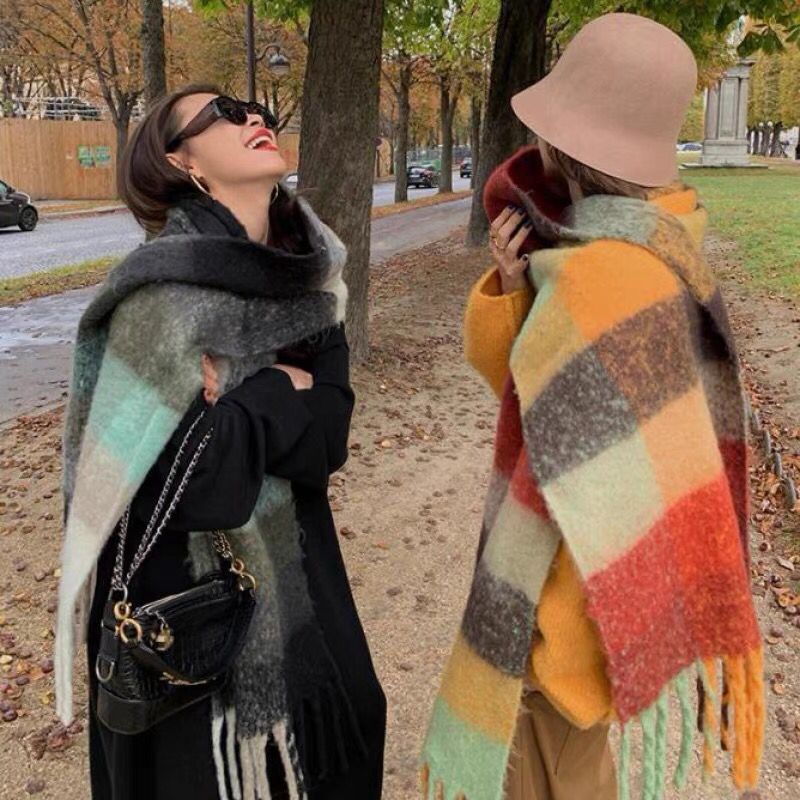 NEW Luxury Winter Thick Warm S - огляд і ціна Cashmere Pashmina Wrap