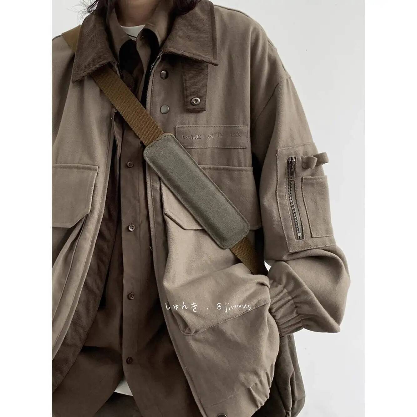 Man Jacket Spring Autumn Loose - огляд і ціна Down Jacket Packable