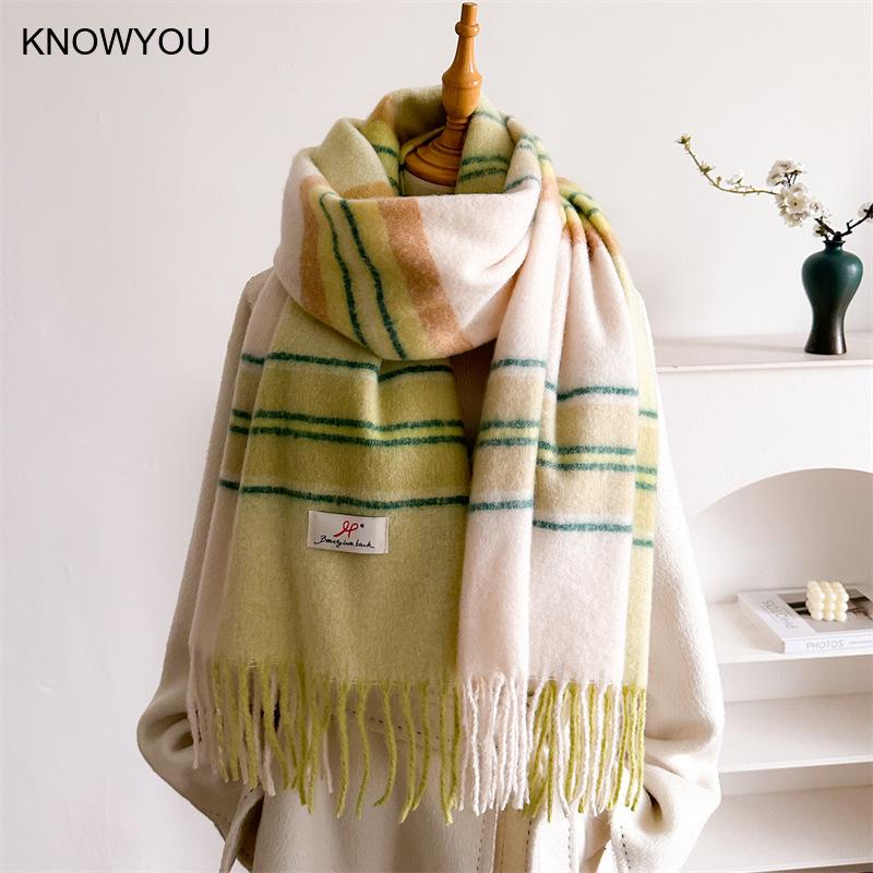 2026 Winter Thick Warm Scarf W - огляд і ціна Cashmere Pashmina Wrap