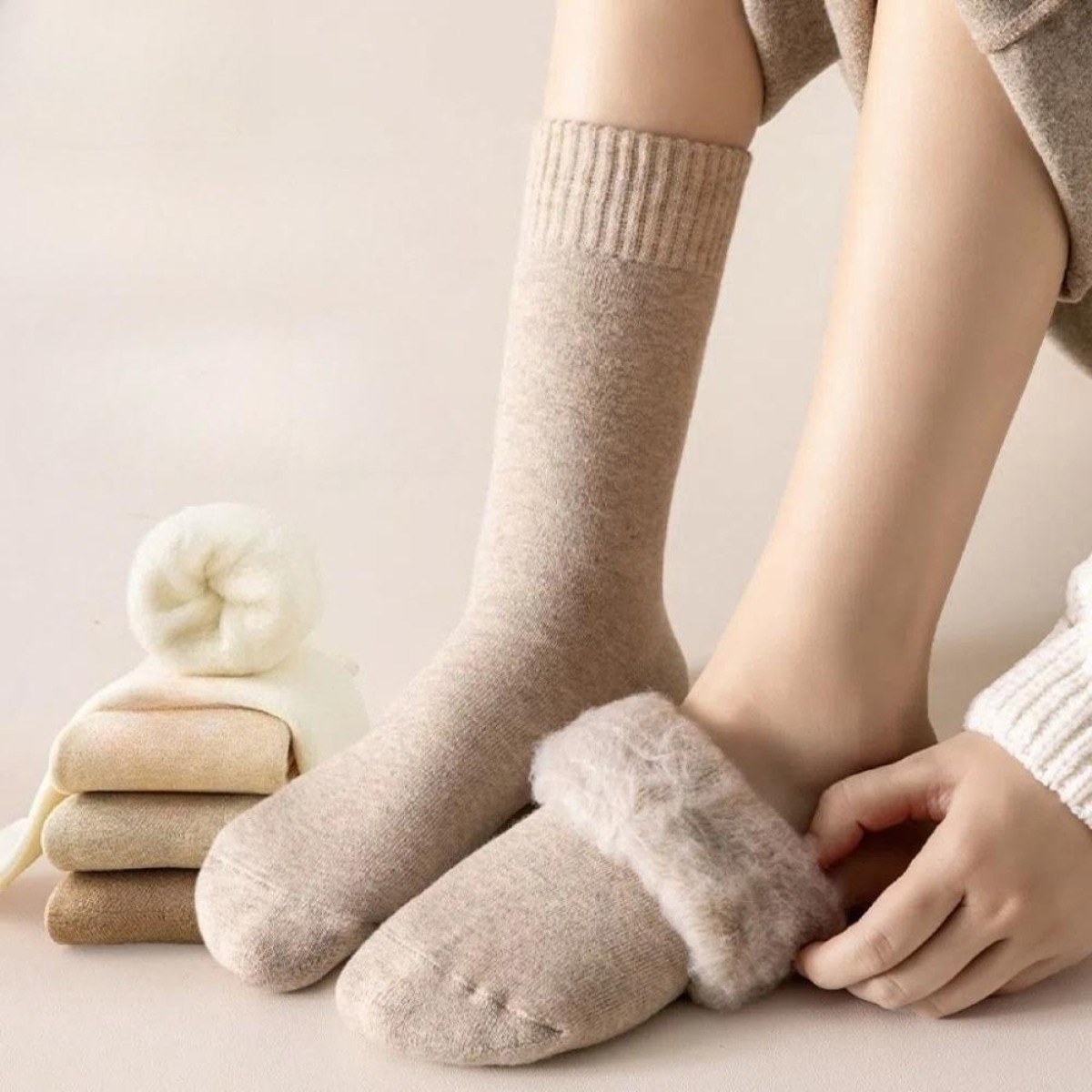 1 Pair Winter Warm Thermal Soc - огляд і ціна Thermal Sock Wool