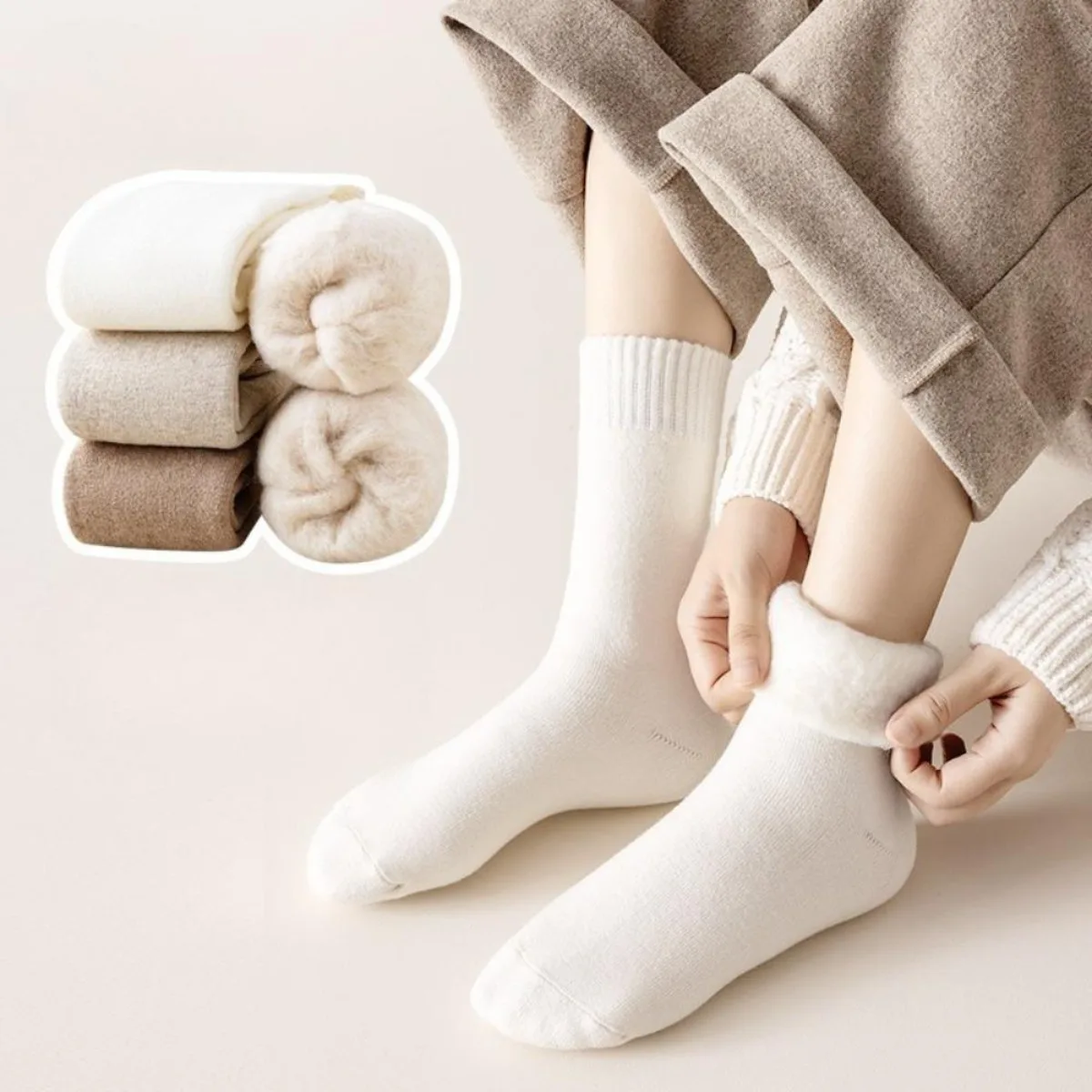1 Pair Winter Warm Thermal Soc - огляд і ціна Thermal Sock Wool