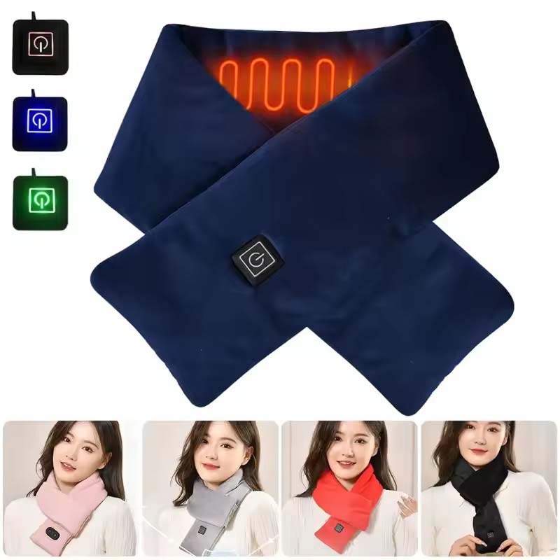 USB Women Men Heating Scarf Te - огляд і ціна Neck Gaiter Fleece