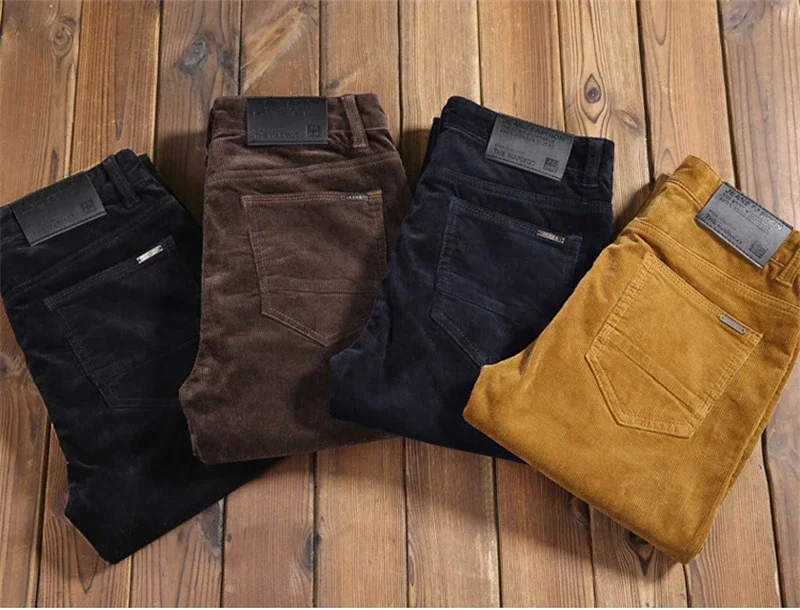 2023 Autumn Winter Men's Casua - огляд і ціна Corduroy Pant Warm
