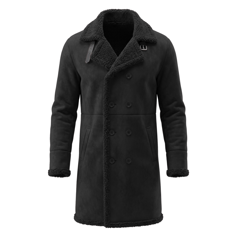 Men's Faux Suede Fur Lined Win - огляд і ціна Down Jacket Packable