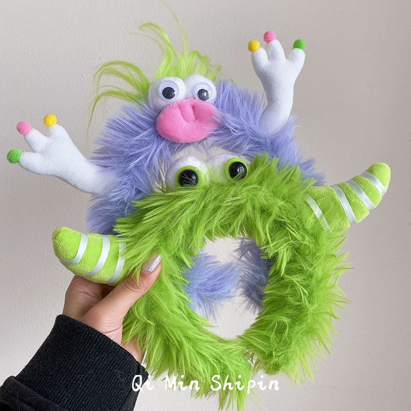 Funny Plush Headbands For Wome - огляд і ціна Winter Headband Fleece