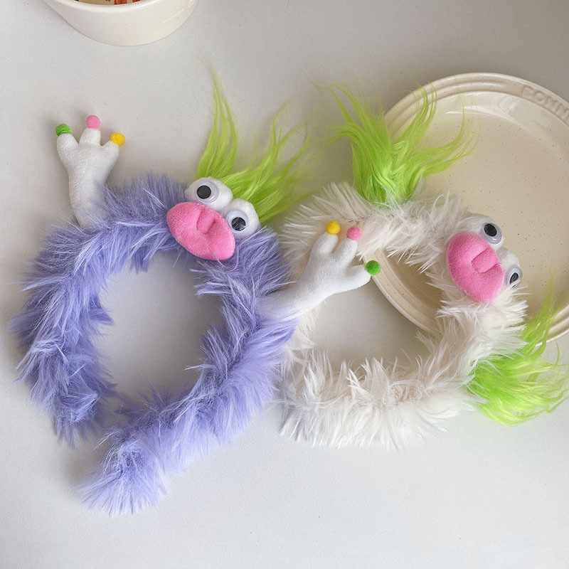 Funny Plush Headbands For Wome - огляд і ціна Winter Headband Fleece