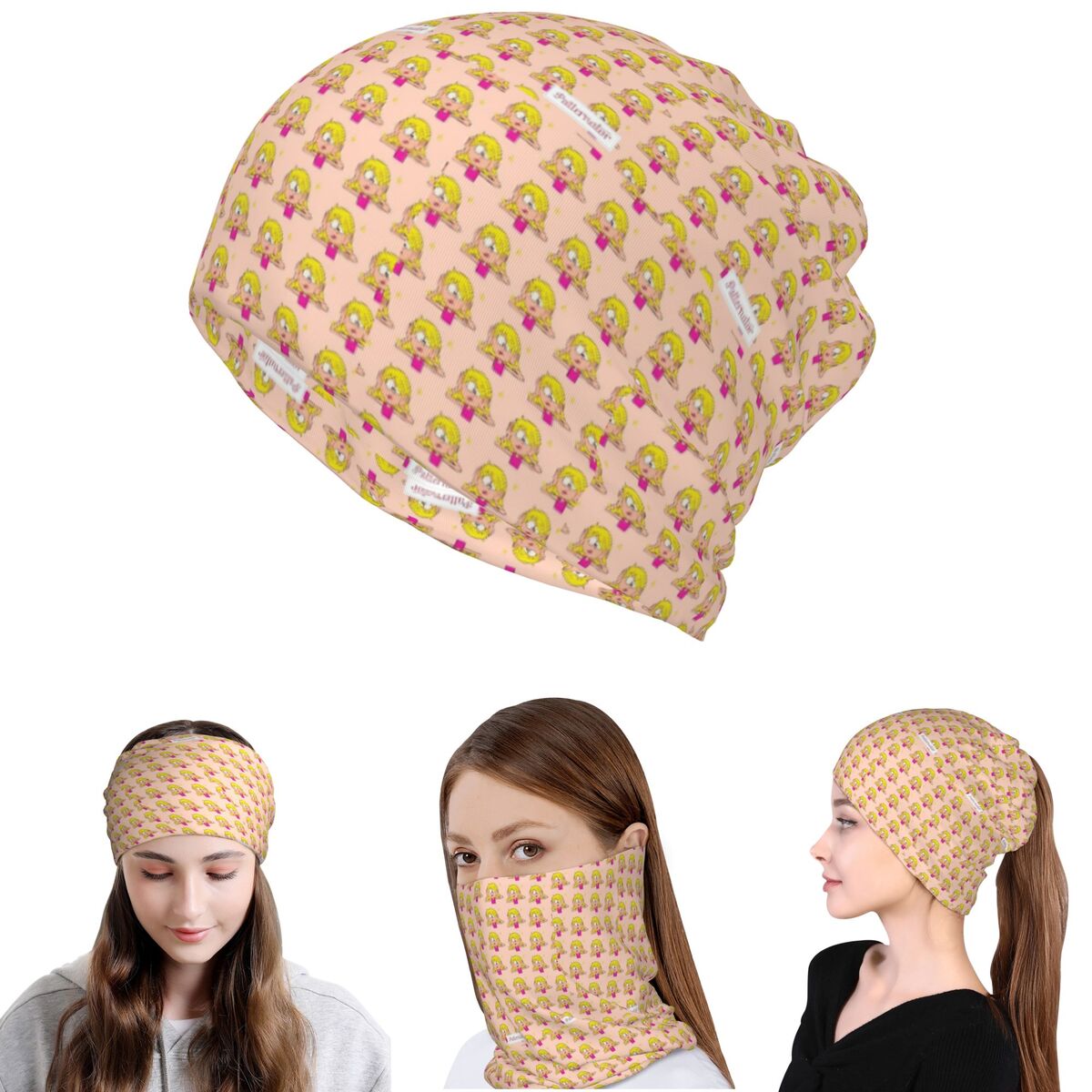 Lizzie Mcguire Cartoon Bandana - огляд і ціна Knit Beanie Hat Warm