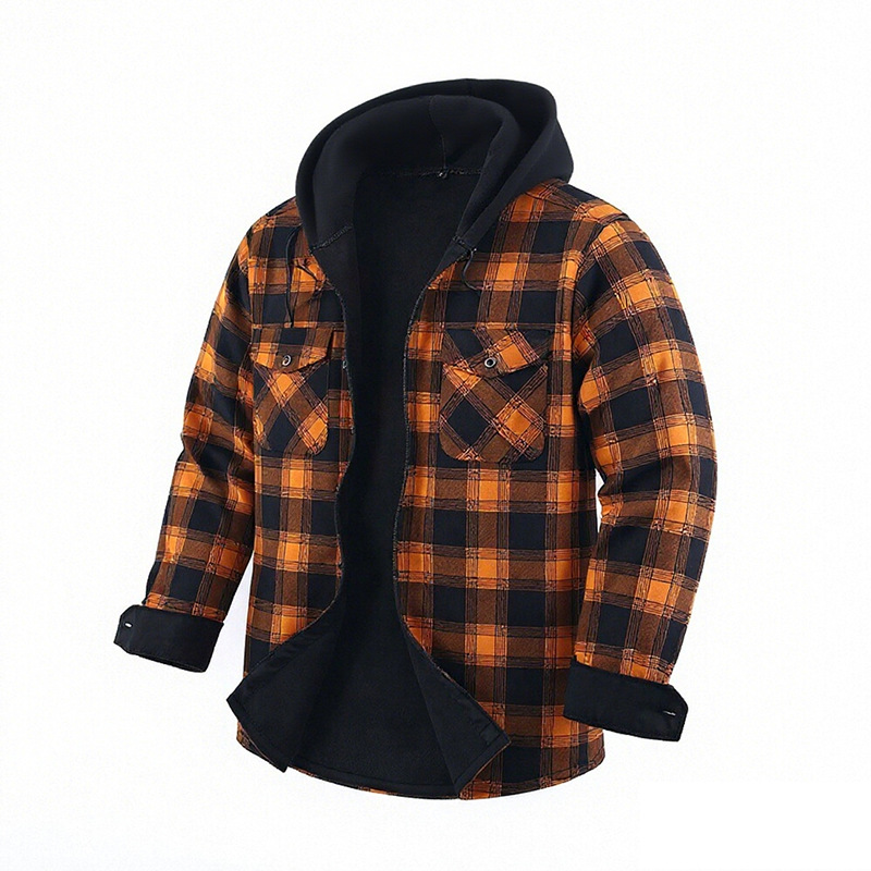 QICHE Fleece Lined Thick Flann - огляд і ціна Flannel Shirt Lined