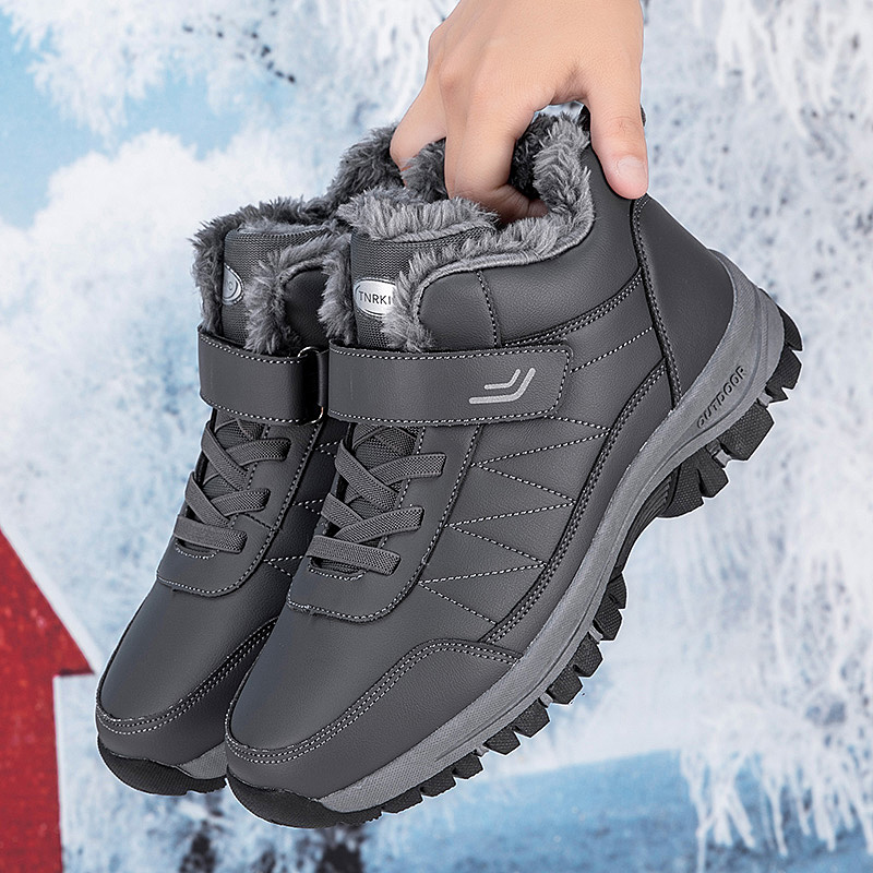 Winter Boots Men Leather Water - огляд і ціна Waterproof Winter Boot