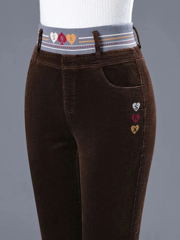 Winter Thicken Plush Lined Pen - огляд і ціна Corduroy Pant Warm