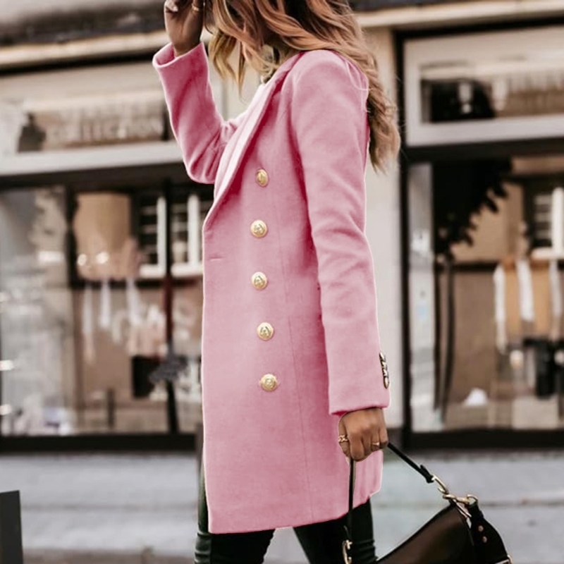 Womens Fall Winter Wool Coats  - огляд і ціна Wool Coat Peacoat