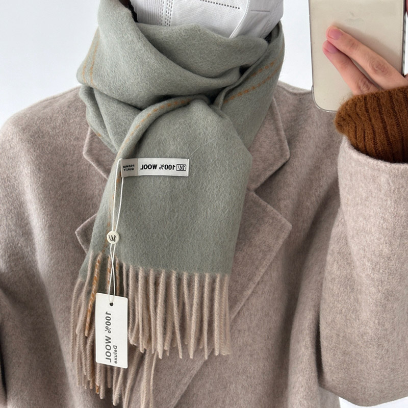 Elegant Good Quality 100% Wool - огляд і ціна Wool Scarf Men