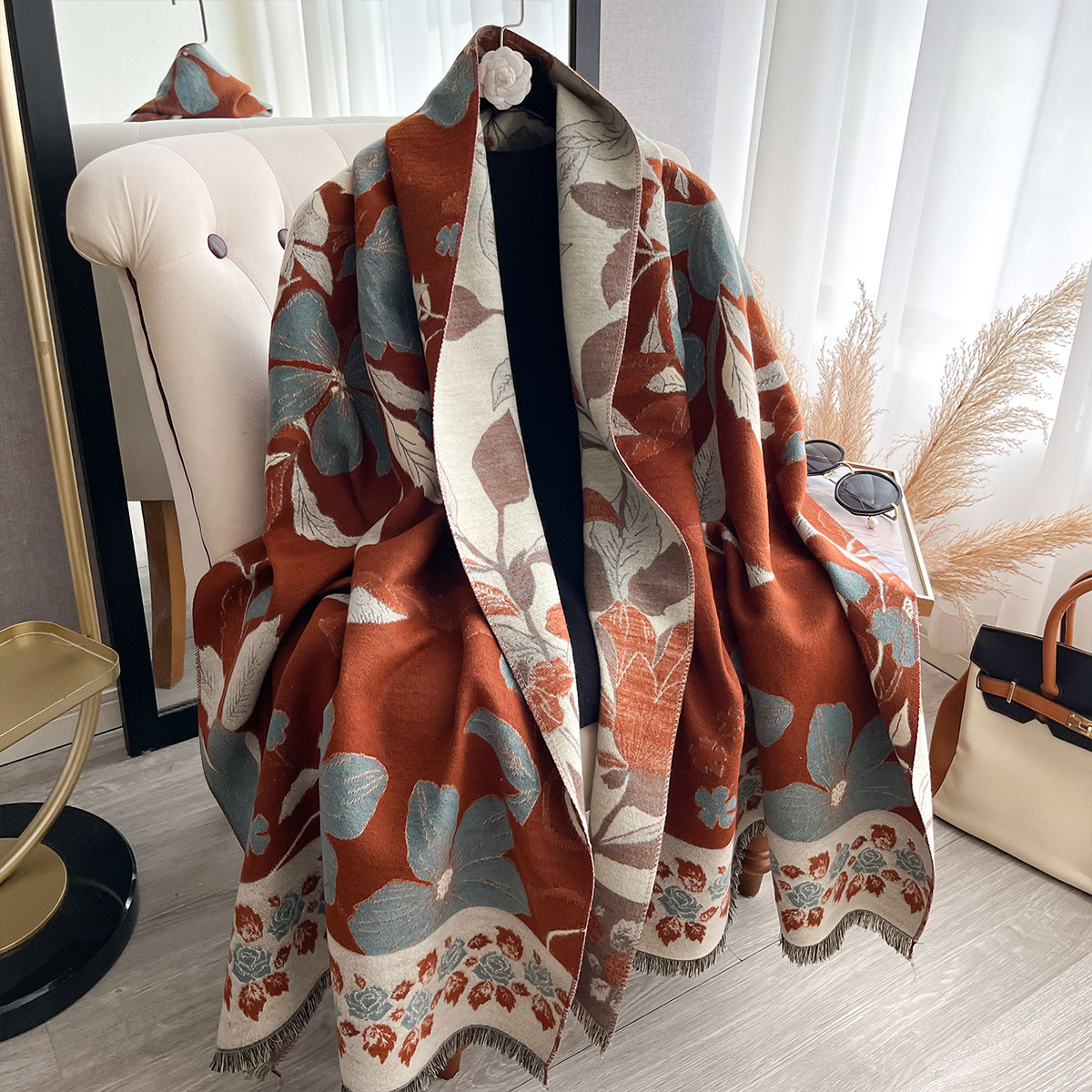 Women Thicken Luxury Winter Pa - огляд і ціна Cashmere Pashmina Wrap