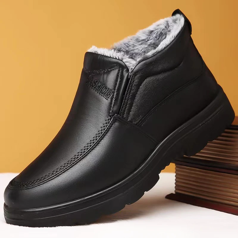 Winter Men's Ankle Boots Plush - огляд і ціна Waterproof Winter Boot
