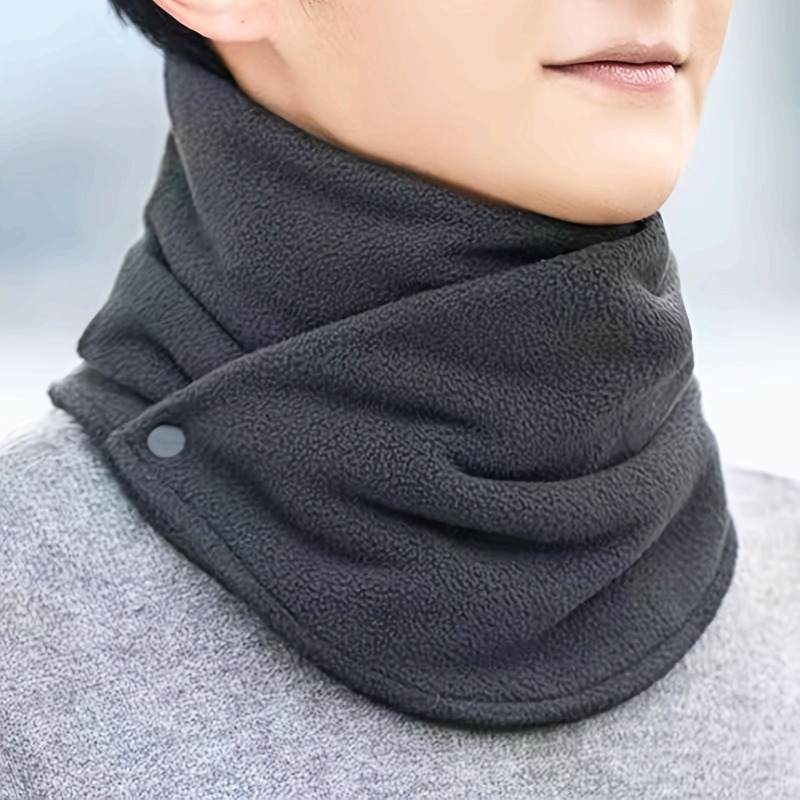 1pc Winter Thickened Fleece-Li - огляд і ціна Neck Gaiter Fleece