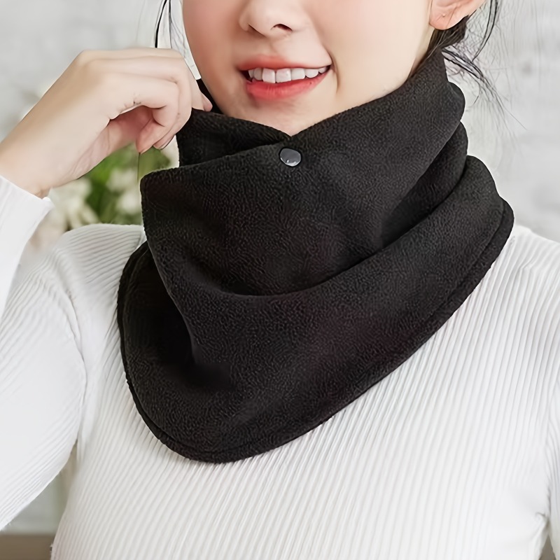 1pc Winter Thickened Fleece-Li - огляд і ціна Neck Gaiter Fleece