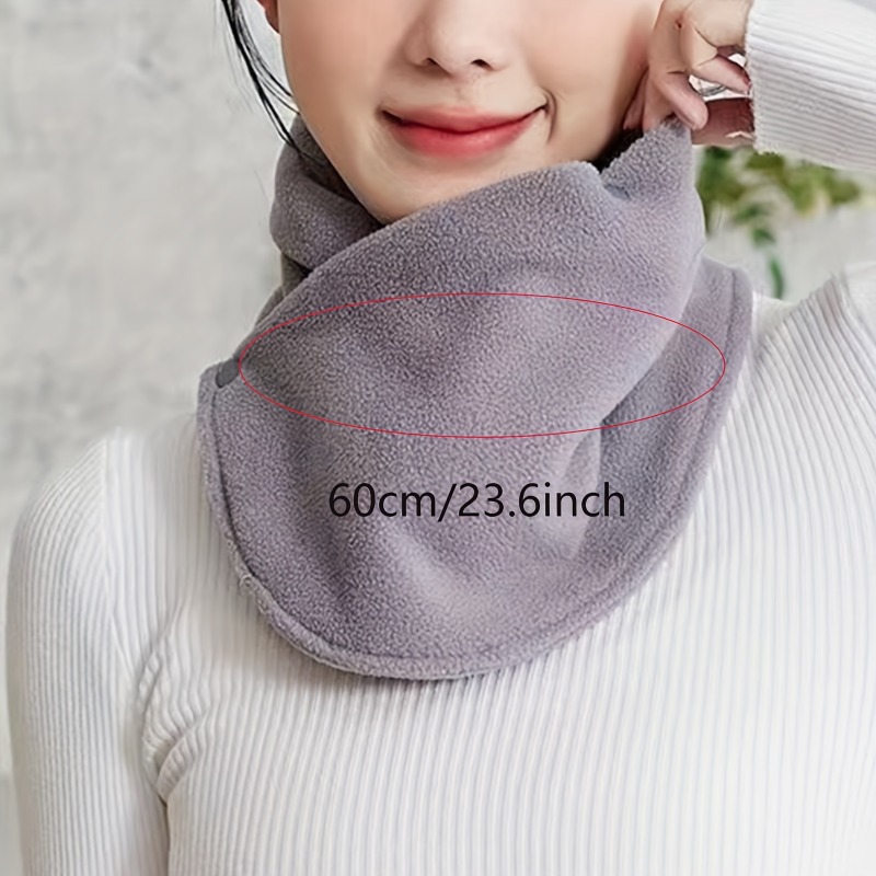 1pc Winter Thickened Fleece-Li - огляд і ціна Neck Gaiter Fleece