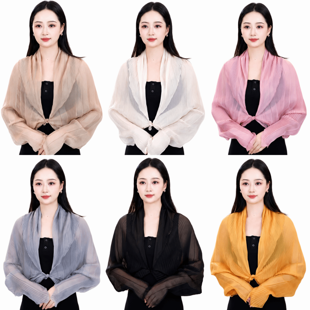 Solid Color Sun Protection Top - огляд і ціна Shawl Wrap Winter