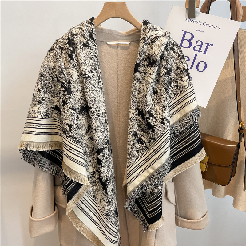 Luxury Scarf Women Cashmere Bl - огляд і ціна Cashmere Pashmina Wrap
